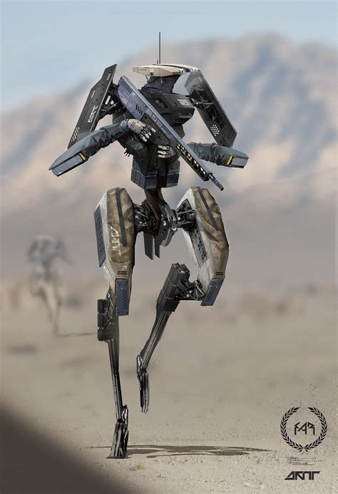 Stinger On Behance By Daytoner Robot Art Robot Concept Art