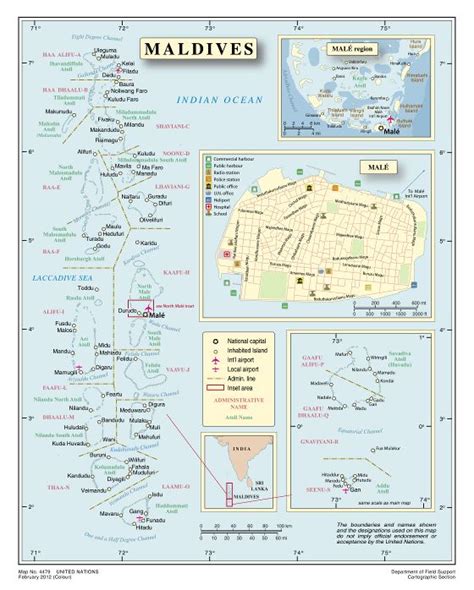 Grande Detallado Mapa Político De Maldivas Maldivas Asia Mapas