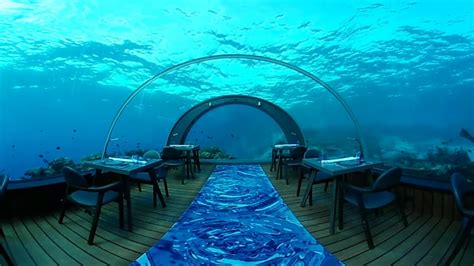 Underwater Restaurant Unterwasserrestaurant 58 Hurawalhi Island