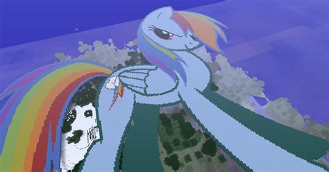 Rainbow Dash Minecraft Project