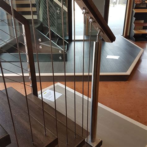 Vertical Cable Railing Systems Stair Railing Ideas Cable Systems