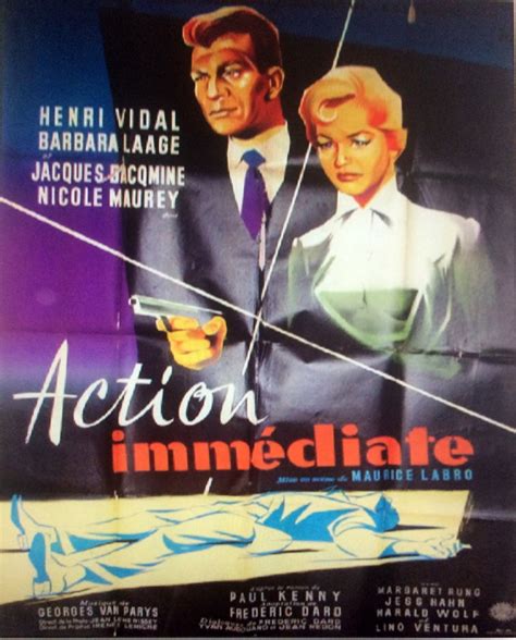 Action Immédiate Affiches Film De Dard Et Dautres