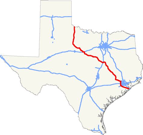 Download Texas Map Major Rivers Highways
