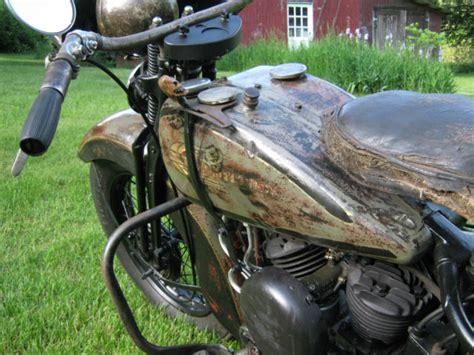 Now nicknamed the knucklehead for its bulbous rocker boxes, surprisingly the new. 1936 Harley Davidson RLD Flathead 45 Barn Find with ...