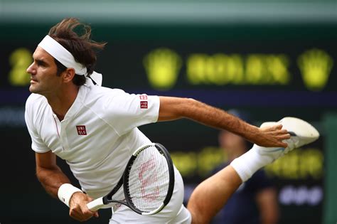 Force Of July Roger Federer Won 35 Straight Points On His Serve Today