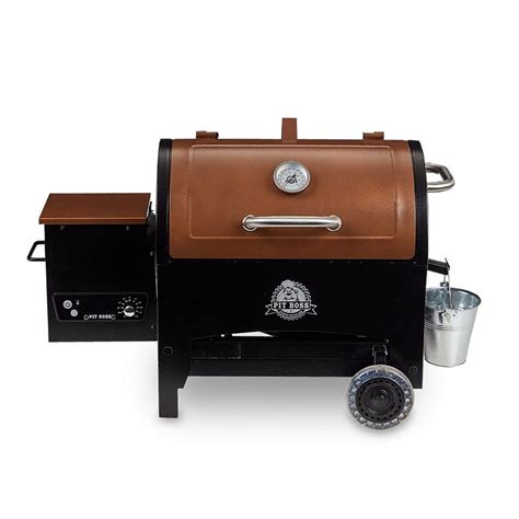 Pit Boss 340 Sq In Portable Tailgate Camp Pellet Grill With Folding