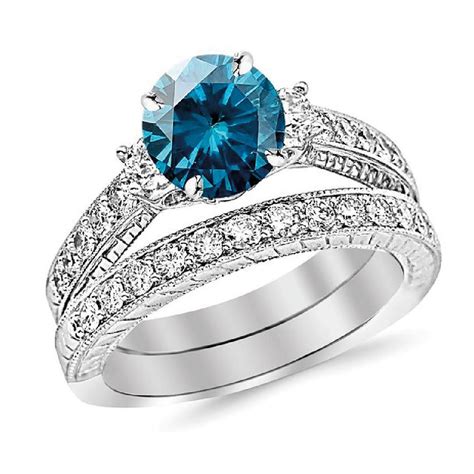 25 Astonishing Blue Diamond Wedding For Elegant Wedding Ideas