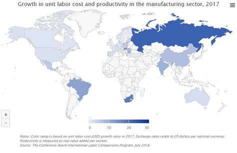 International Comparisons Of Manufacturing Productivity And Unit Labor