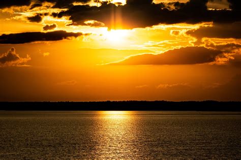 Sunset Lake Silhouette Free Photo On Pixabay Pixabay
