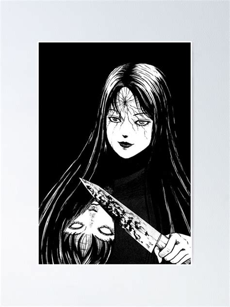 Tomie Junji Ito Poster For Sale By Pinkbabygirl Redbubble