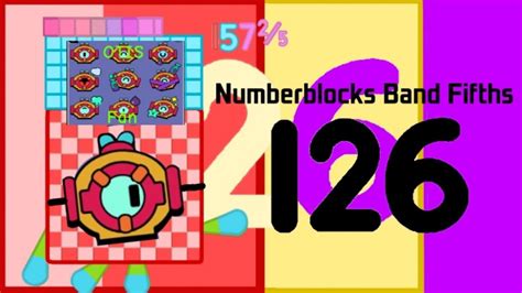 Numberblocks Band Fifths 126 Youtube