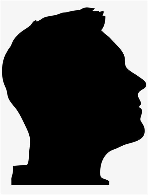 Silhouette Face Man