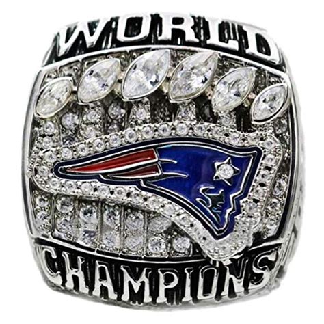 England Patriots Super Bowl 2019 Ring Nfl 2018 2019 Brady Championship Ring Super Bowl Rings