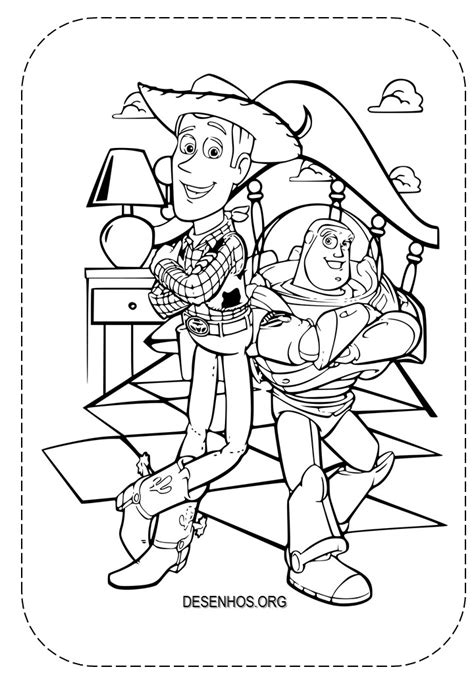 Desenhos Do Toy Story Para Colorir E Imprimir