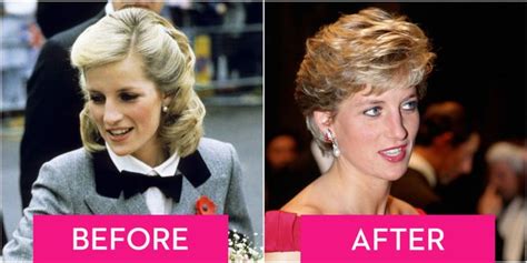 Princess Dianas Hair Though The Year Diana Princess Of Wales Style