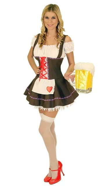 oktoberfest trajes de fantasia de fantasia adulto sexy ladies alemanha festival de cerveja roupa