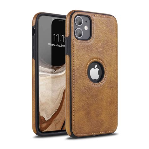 Luxury Business Leather Stitching Case For Iphone Sealucy