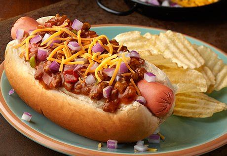 Looks like shit, tastes great. Chili Dogs