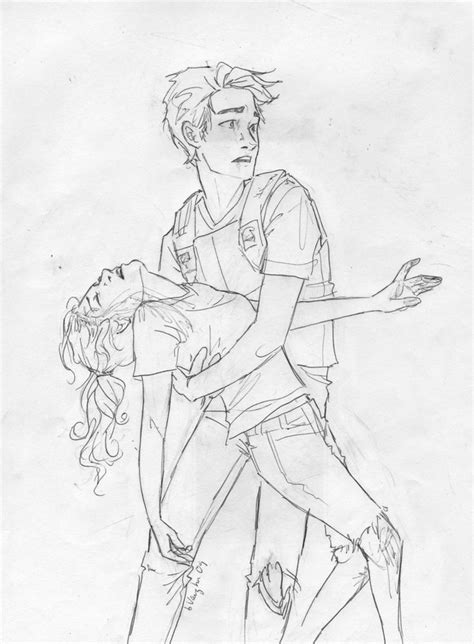 Image Result For Cool Things To Draw Percy Jackson Percy Jackson Couple Drawings Drawings