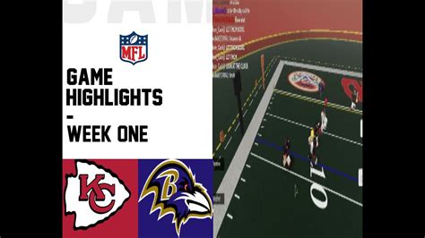 Chiefs Vs Ravens Week One Game Highlights MFL S YouTube