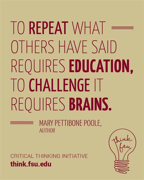 Critical Thinking Quotes For Students Best Quotes For Life