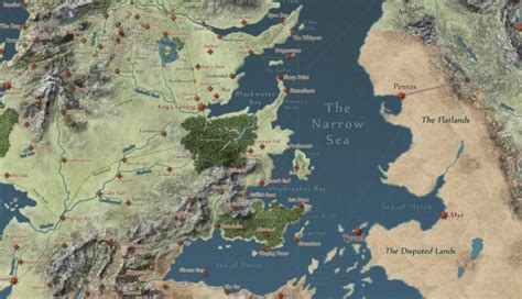 Game Of Thrones Interactive Map Lets Fans Track Characters Across Westeros