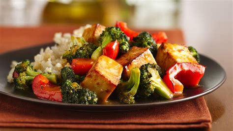 Orange Sesame Tofu With Broccoli Recipe Lifemadedeliciousca