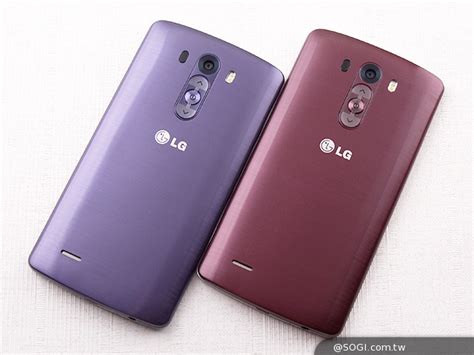 Lg G3 Available Now In Purple And Red Color Variations