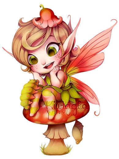 Pixie By Kiwiggle Golden Harlequin Mythical Creatures