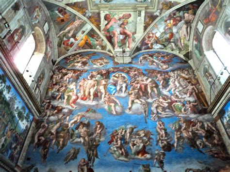 Leonardo Da Vinci Ceiling Fresco Michelangelo Art Sistine Chapel