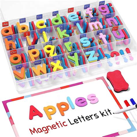 Gamenote Klaslokaal Magnetisch Alfabet Letters Kit 234 Stuks Met