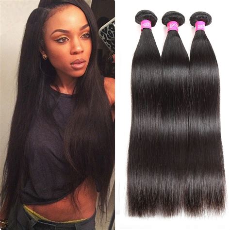 isee hair 8a brazilian virgin straight hair 3 bundles 100 unprocessed human hair