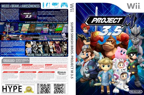 Project M 35 Custom Wii Game Cover V20 Normal By Lipesan On Deviantart