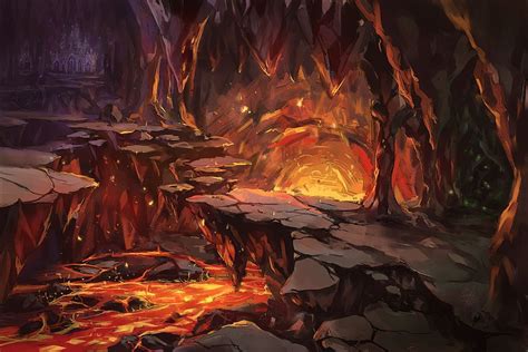 Image Result For Volcano Deviantart Fantasy City Fantasy Places High