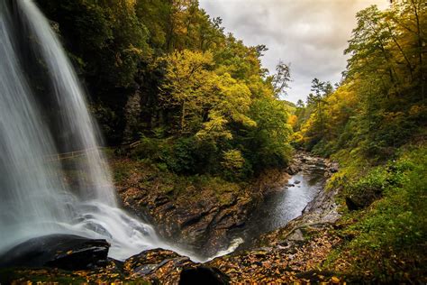 Original Photo Beauty Amazing Landscape Waterfall Forest