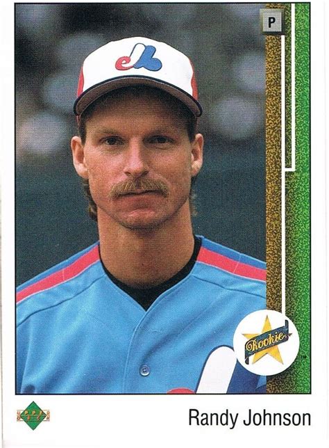 1989 Upper Deck 25 Randy Johnson Rookie Nm Mt Or Better At Amazons