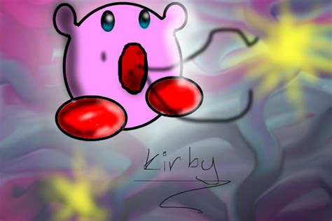 Kirby Fail ← A Character Speedpaint Drawing By Angie123 Queeky