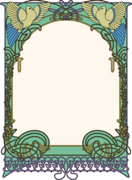 Best Art Nouveau Border Illustrations Royalty Free Vector Graphics