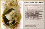 Imágenes religiosas de Galilea: Oración a Santa Rita