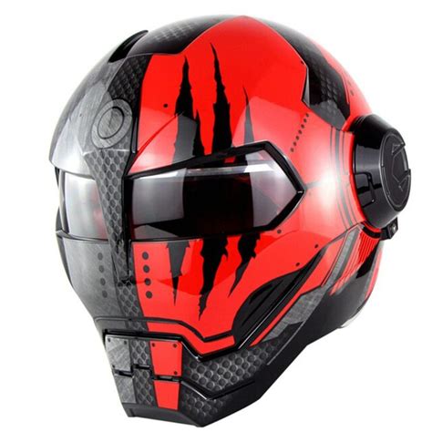 New Superman Racing Motorbike Helmet Individuality Transformers Full