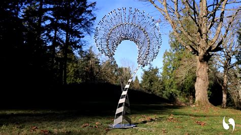 How Does Artist Anthony Howe Fabricate A Kinetic Wind Sculpture The