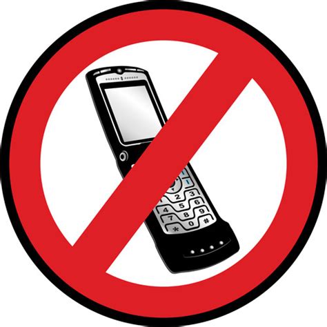 No Cell Phones Signs Clipart Best