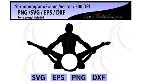 Sex Monogram Frames Svg Cut File Sex Svg Monogram Frames Etsy