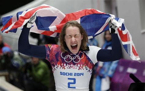 Sochi 2014 Winter Olympics Lizzy Yarnold Wins Skeleton Gold For Team