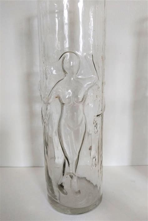 Libbey La Femme Tall Glass Beer Glass Nude Nudity Naked Etsy