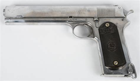 Colt Model 1902 Military Nickel Finish