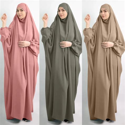 Spezielle Anlässe Muslim Women Overhead Jilbab Long Hijab Abaya Khimar