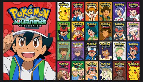 Pokémon Anime Tv Show Updated Collection Rplexposters