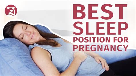 the best sleeping position for pregnancy do you know what it is youtube