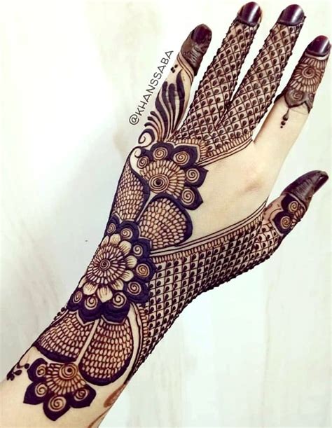 Simple Easy Front Hand Arabic Beautiful Stylish Eid Mehndi Design